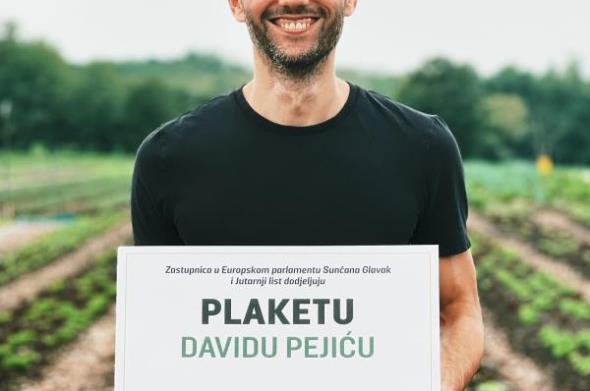David Pejić najbolji hrvatski mladi poljoprivrednik