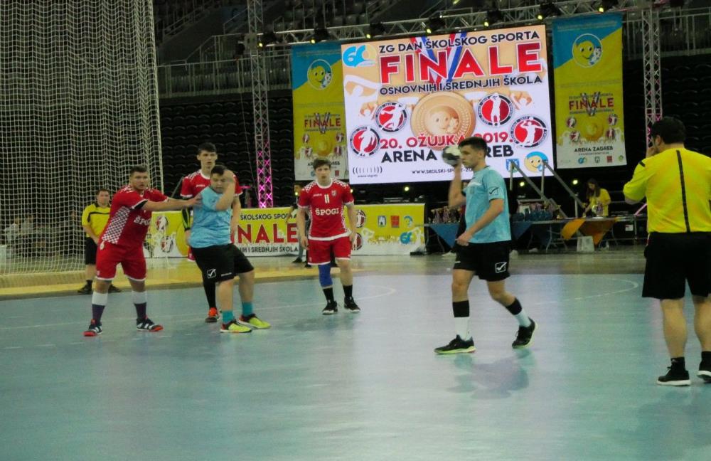 Rukometaši SŠ Jelkovec odigrali finale 1. zagrebačkog školskog sportskog dana