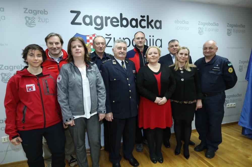 Zagrebačka županija usmjerila 4,2 milijuna kuna za snage civilne zaštite