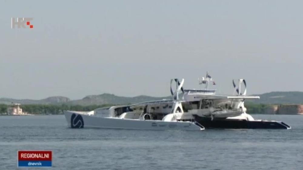 Šibenskim akvatorijem plovi prvi vodikov brod na svijetu