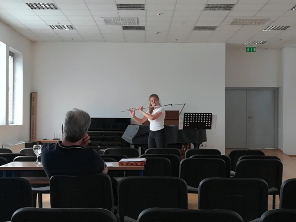 Učenici sesvetske Glazbene škole na audiciji za Europski orkestar mladih