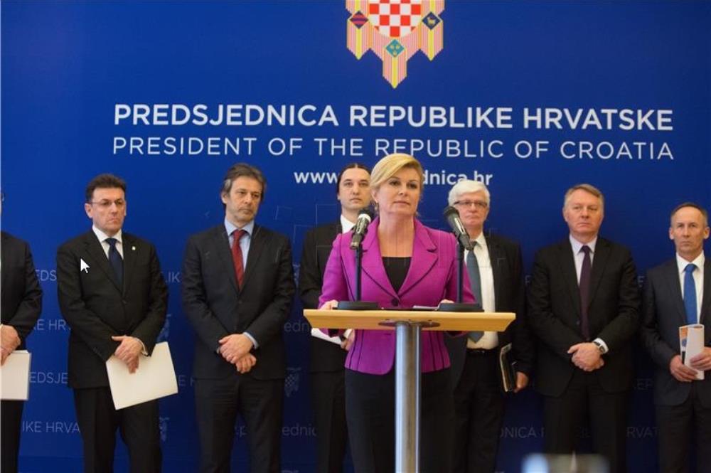 Grabar-Kitarović predstavila preporuke Vijeća za gospodarska pitanja
