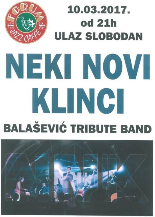 Svirka: "Neki novi klinci" - Balašević tribute band