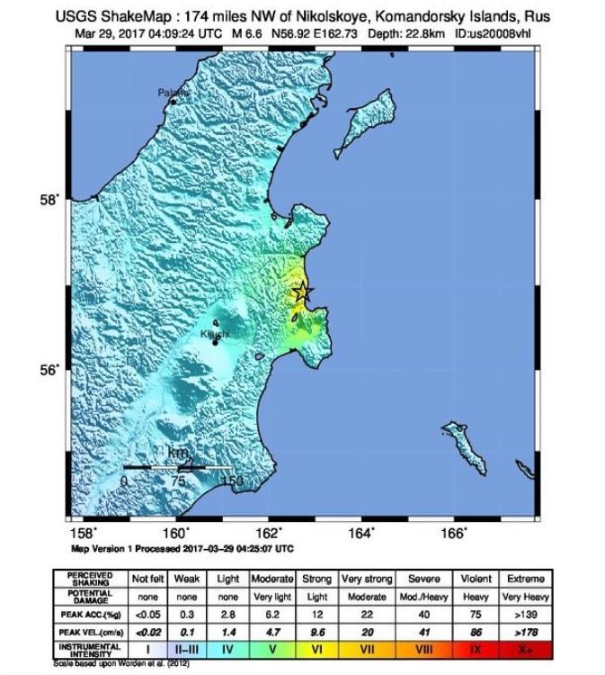Snažan potres na ruskom dalekom istoku