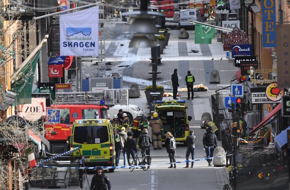 Stockholm: četvero mrtvih, 15 ranjenih, jedna osoba uhićena