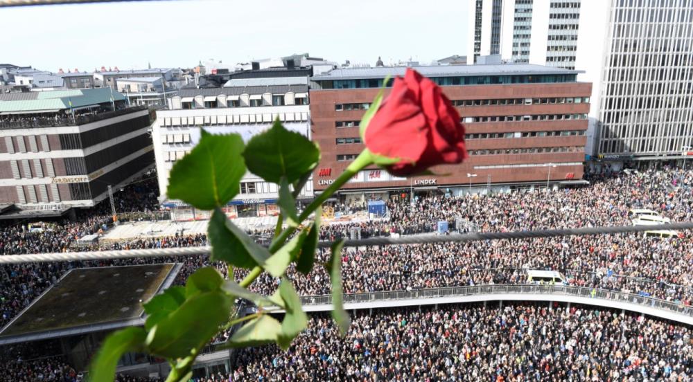 Više od 20.000 Šveđana na prosvjedu protiv terorizma