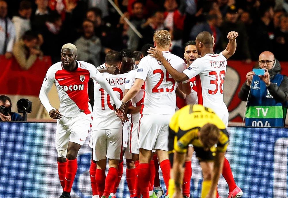 LP: Monaco - Borussia Dortmund 3-1