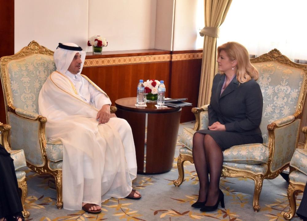 Predsjednica u Kataru: bez LNG-a zaobići će nas energetski putovi
