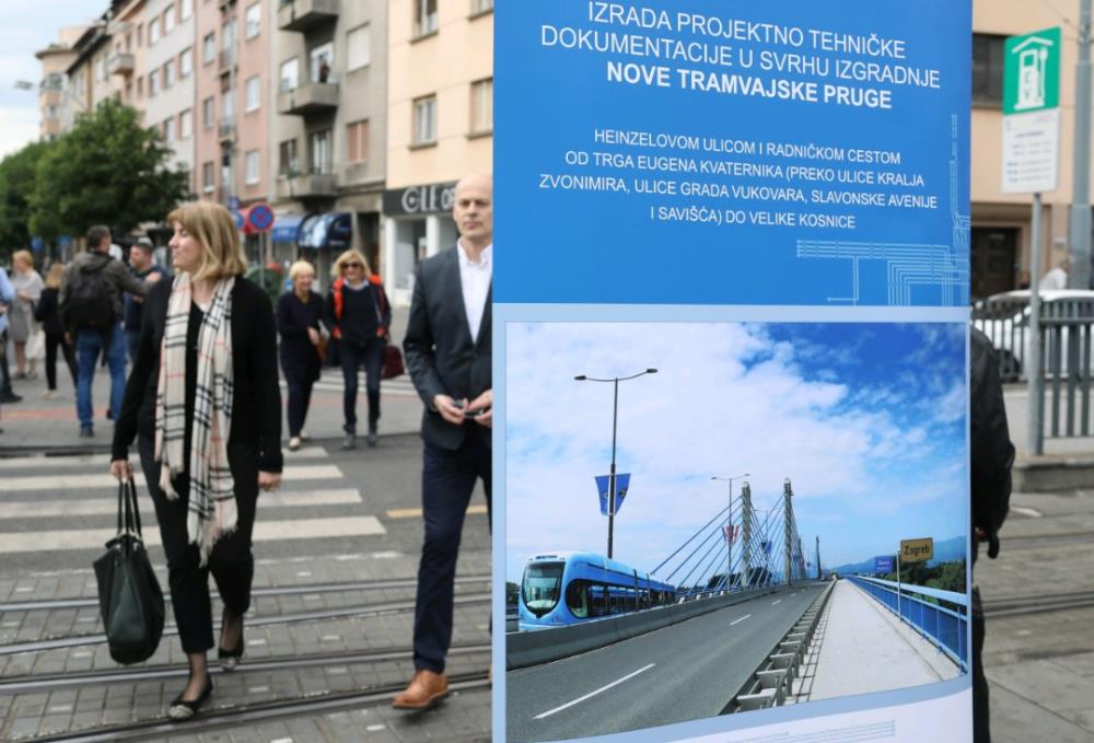 Projekt nove tramvajske pruge od Kvatrića do zračne luke