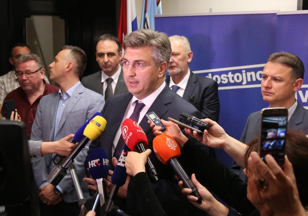 Plenković: Imam 100-postotnu potporu za pregovore s HNS-om