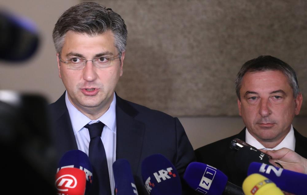 Plenković i Štromar: Ustrajat ćemo na političkoj stabilnosti