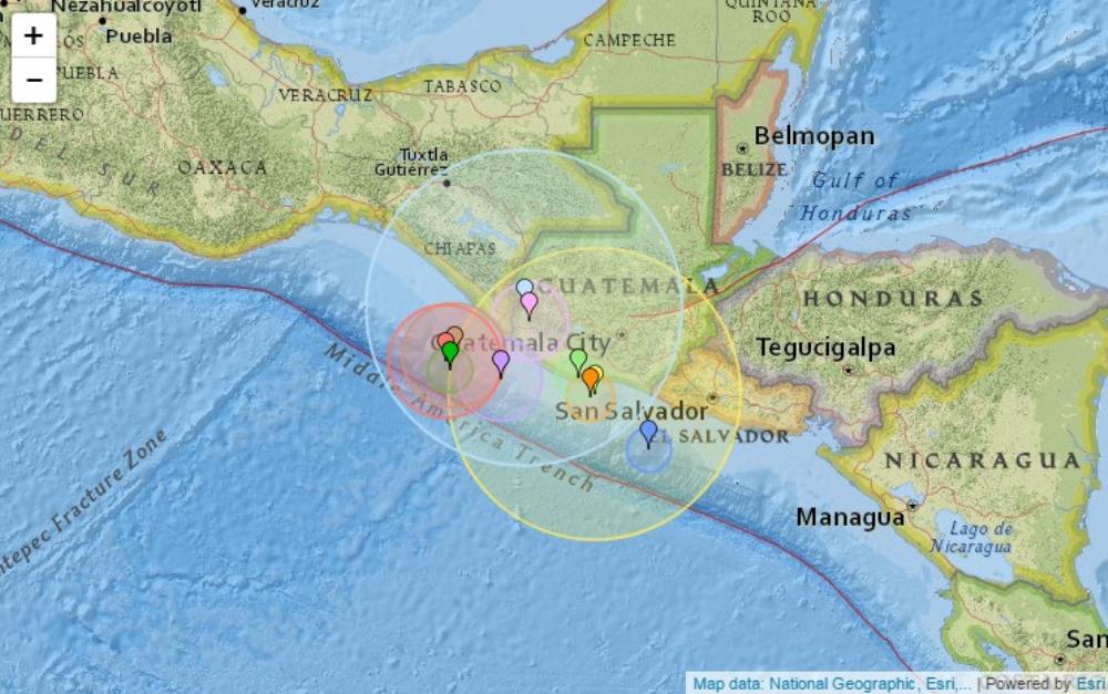 Snažan potres pogodio Gvatemalu i Salvador