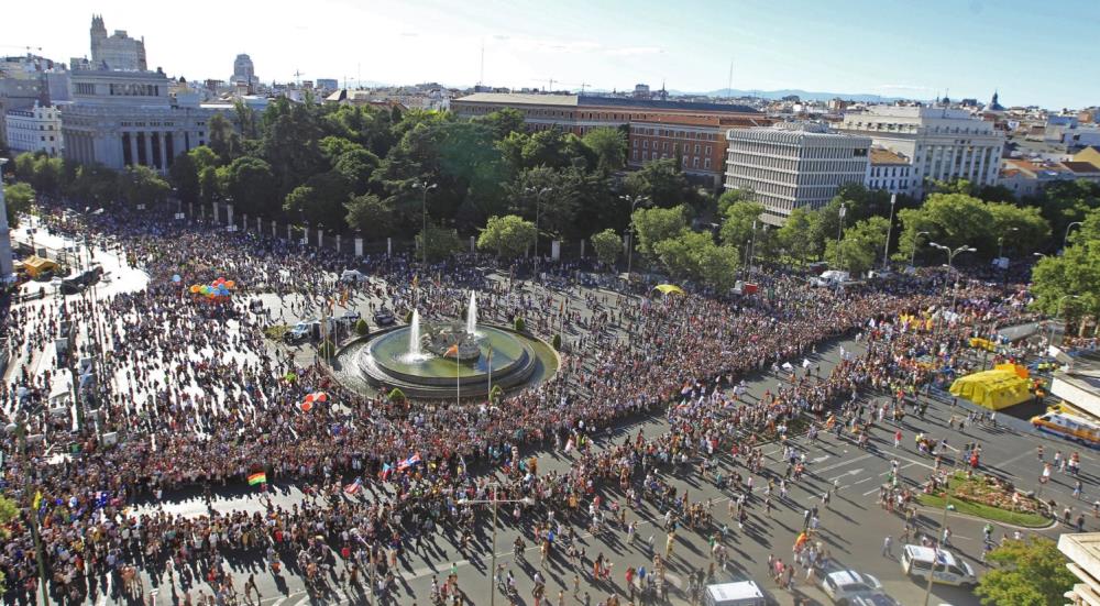 U Madridu na Svjetskoj paradi ponosa nekoliko stotina tisuća ljudi