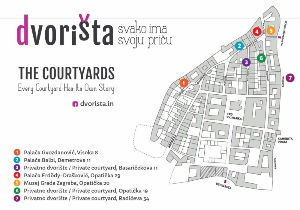 Gornjogradska "Dvorišta" od 14. do 23. srpnja