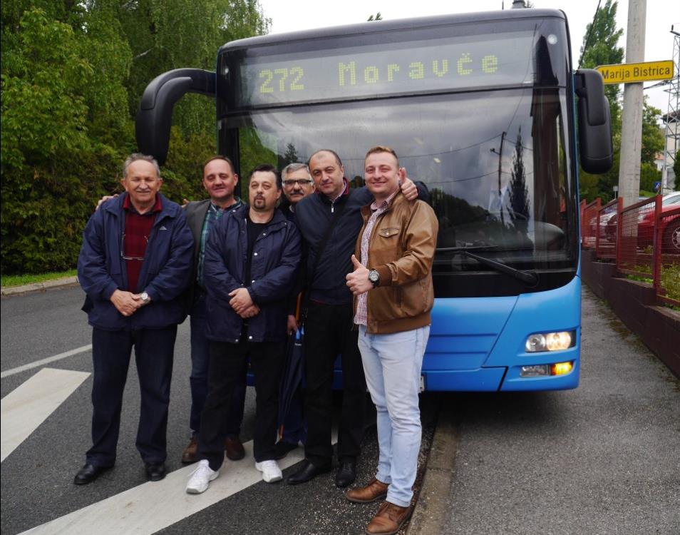 Bandić se vozio ZET-ovim autobusom u Moravče