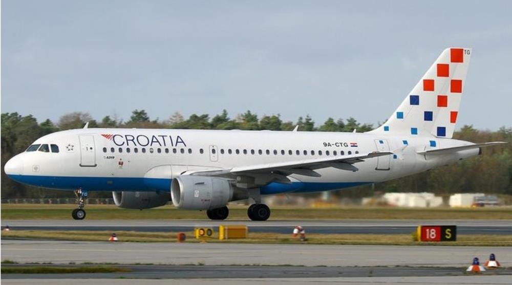 Oštećen zrakoplov Croatia Airlinesa