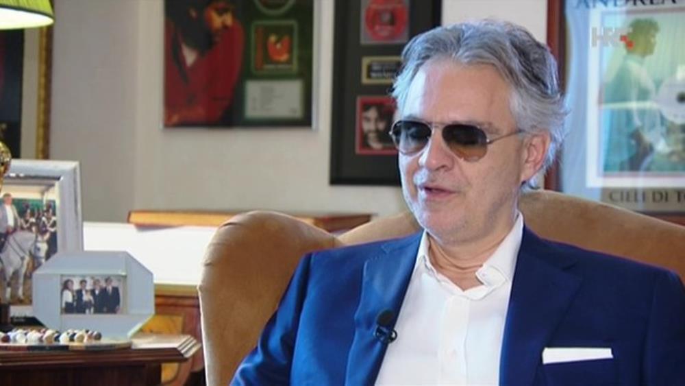 Andrea Bocelli: Bog mi je dao talent, ali za uspjeh treba raditi