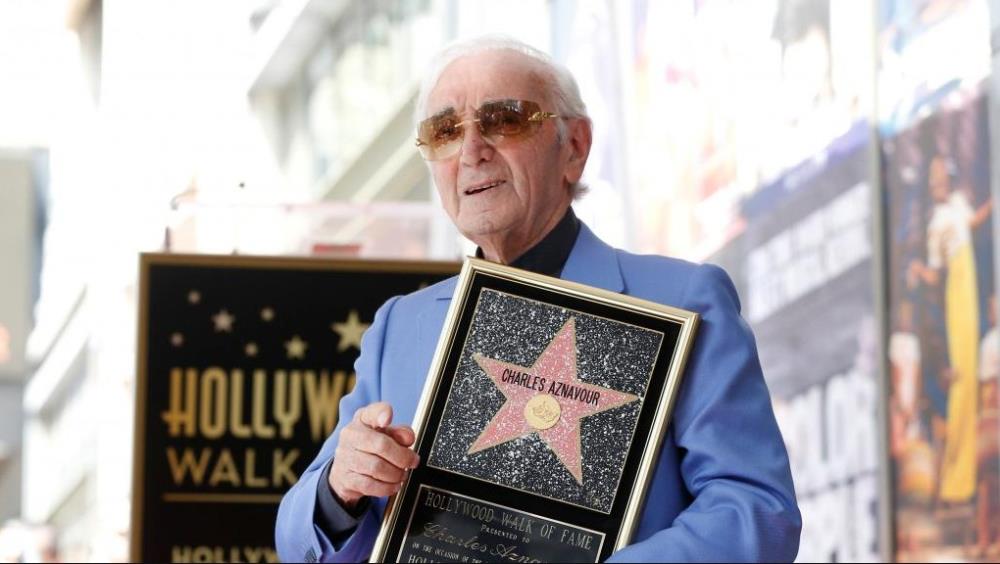 Charles Aznavour konačno dobio zvijezdu na hollywoodskoj Stazi slavnih