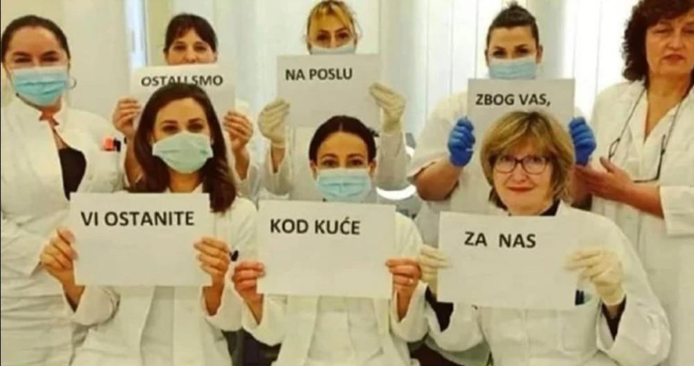 Liječnice iz KB Dubrava pozivaju sve da ostanu doma