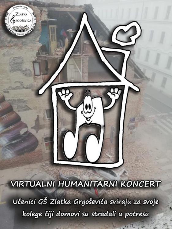 Dođite na virtualni humanitarni koncert GŠ Zlatka Grgoševića