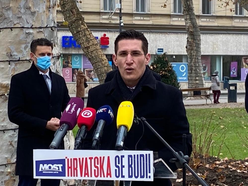 MOST predstavio svog kandidata za gradonačelnika Zagreba