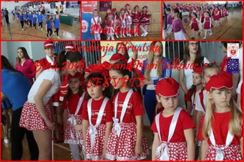 Prvi korak, natjecanje najmlađih mažoretkinja u Sesvetama