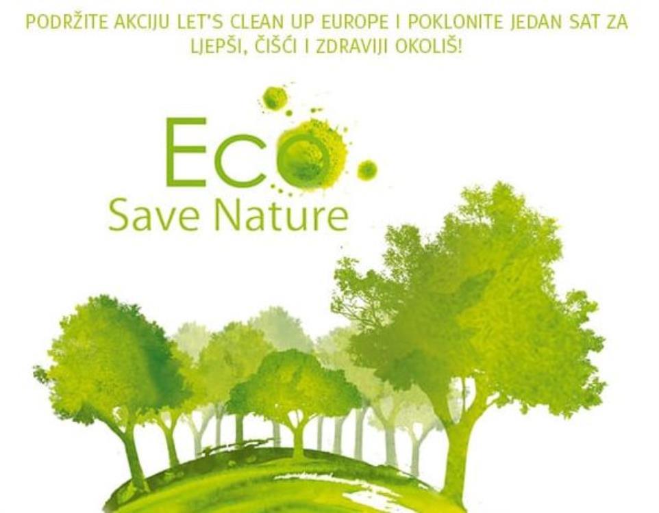 Ekološka akcija u Sesvetama - Let's clean up Europe