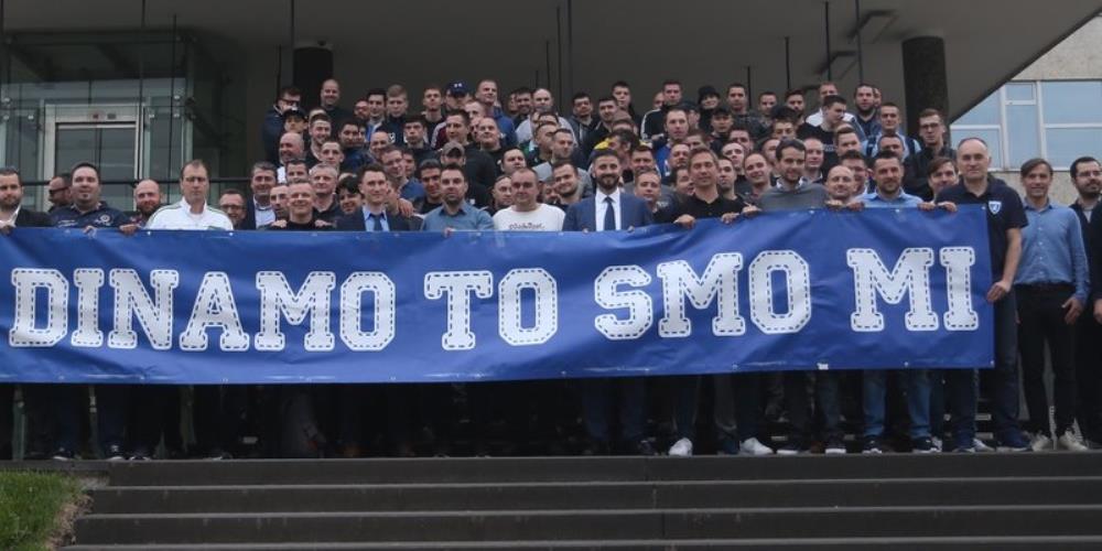 Udruga "Dinamo - to smo mi" su navijači koji se protive privatizaciji