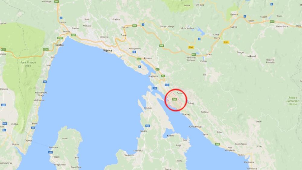 Dva slaba potresa na području Jadranova