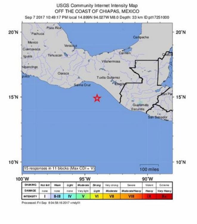 Strahovit potres magnitude 8 pogodio Meksiko, izdano upozorenje na cunami