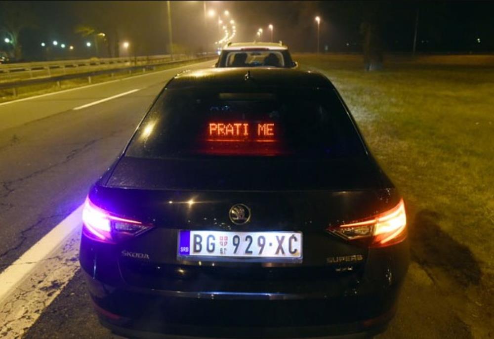 Hrvat među među prvim strancima kažnjenim u Srbiji zbog prebrze vožnje