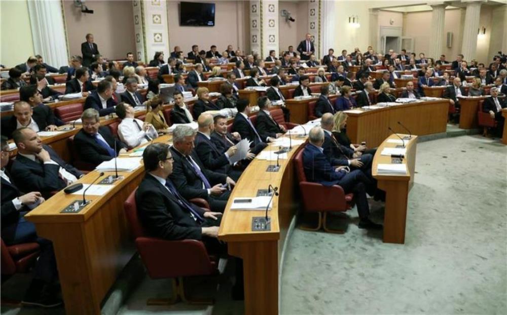 Sabor: glasovima 79 zastupnika izmijenjen Državni proračun