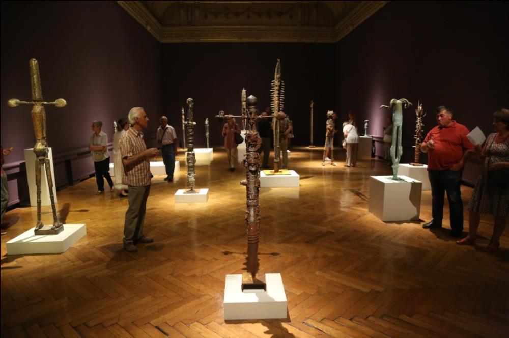  Otvorena izložba skulptura Ljubomira Stahova u Umjetničkom paviljonu