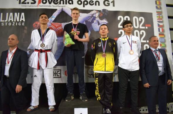 Orionovac Grga Dugac zlatni na G1  Slovenija Open