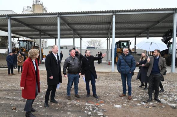 Oporabilište građevinskog materijala iz postpotresne obnove otvorio je danas Tomašević na Resniku 