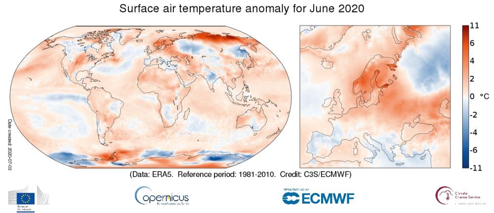 Rekordne lipanjske temperature - vrućine u Sibiru, požari na Arktiku