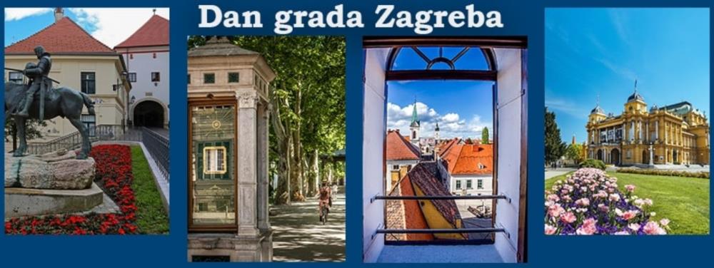 Dan Grada Zagreba slavimo ovog utorka, 31. svibnja uz brojne programe