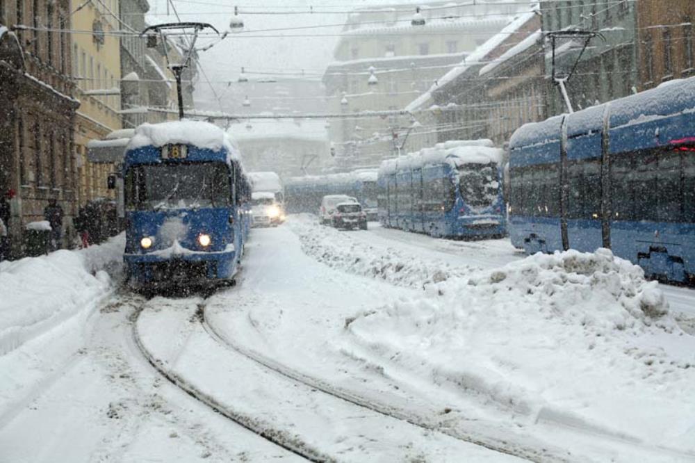 Na današnji dan prije četiri godine  snijeg je zatrpao Zagreb 