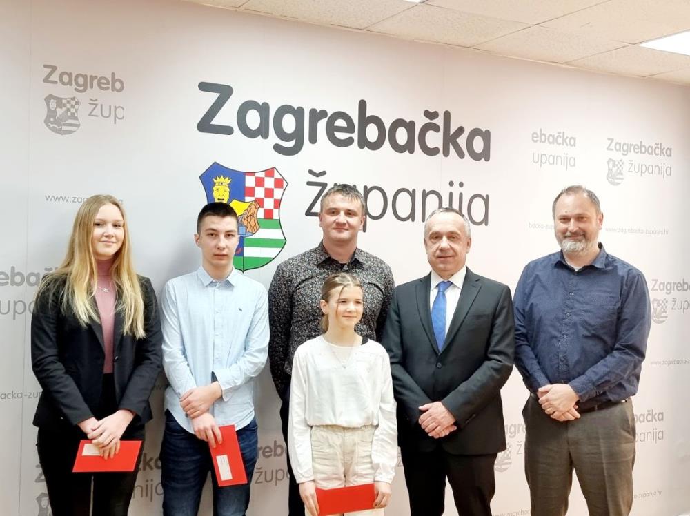 Zagrebačka županija nagradila uspješne učenike i mentore na državnim natjecanjima