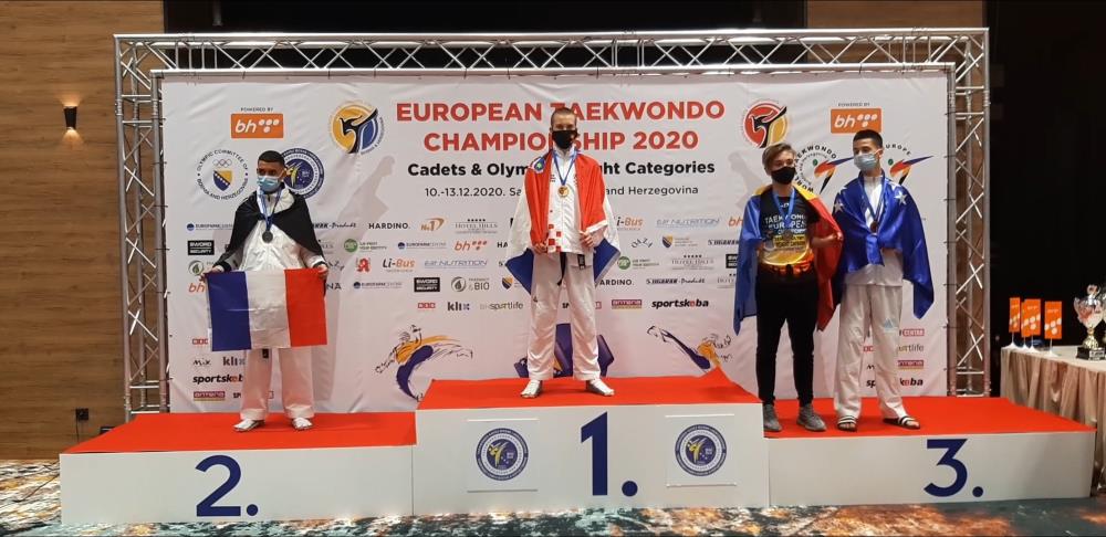 Taekwondo: Sesvećani na vrhu - Grga prvak Europe, Nika brončana!