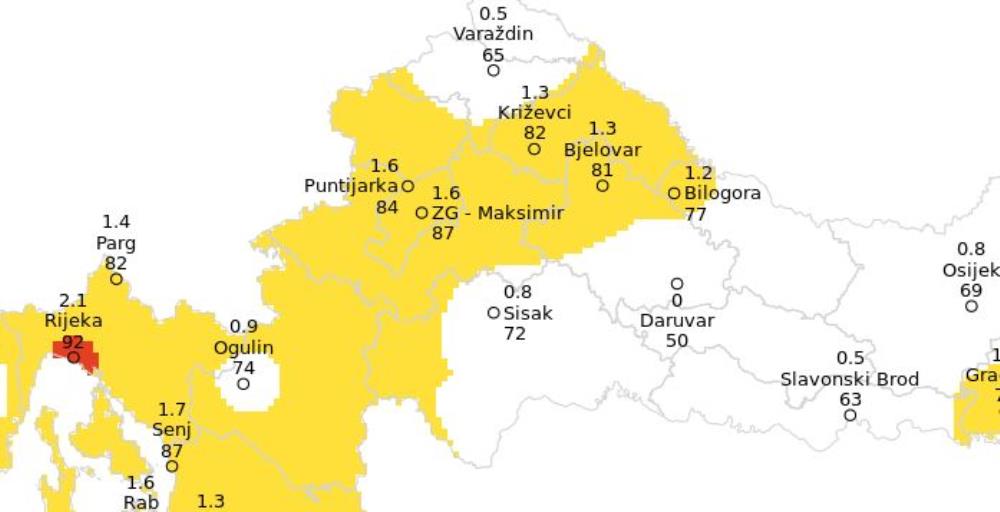 Rujan je na zagrebačkom području bio malo topliji od prosjeka, te sušniji