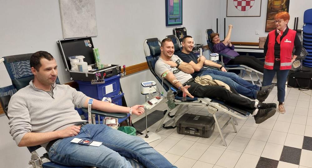 U Sesvetama održana akcija dobrovoljnog darivanja krvi