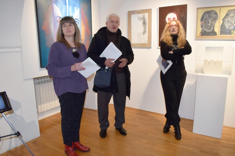 Otvorena izložba  Sesvetski likovni umjetnici i gosti: Hommage Vinku Fištru