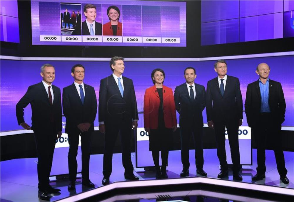 Francuzi biraju predsjedničkog kandidata ljevice