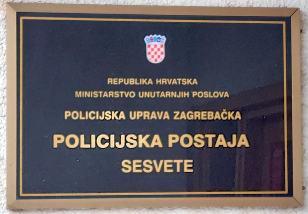 Za Policijsku upravu zagrebačku Sesvete spadaju u Zagrebačku županiju