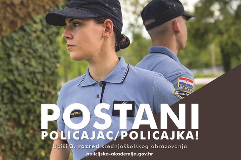 Postani policajac: Policijska škola "Josip Jović" poziva srednjoškolce na upis u 3. razred