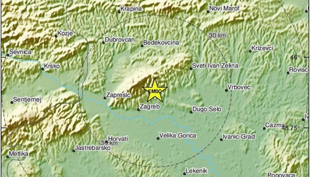 Potres u Prigorju  uznemirio građane Sesveta i metropole, epicenatar u Markovom Polju