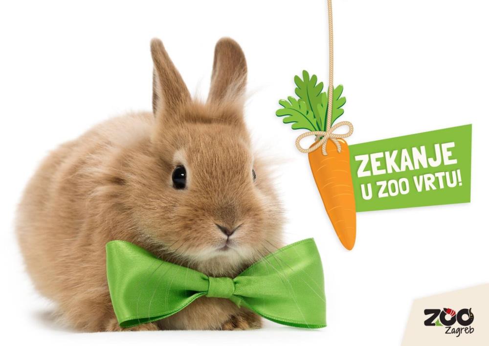 Na Uskrsni ponedjeljak, Zekanje u Zoološkom vrtu Grada Zagreba
