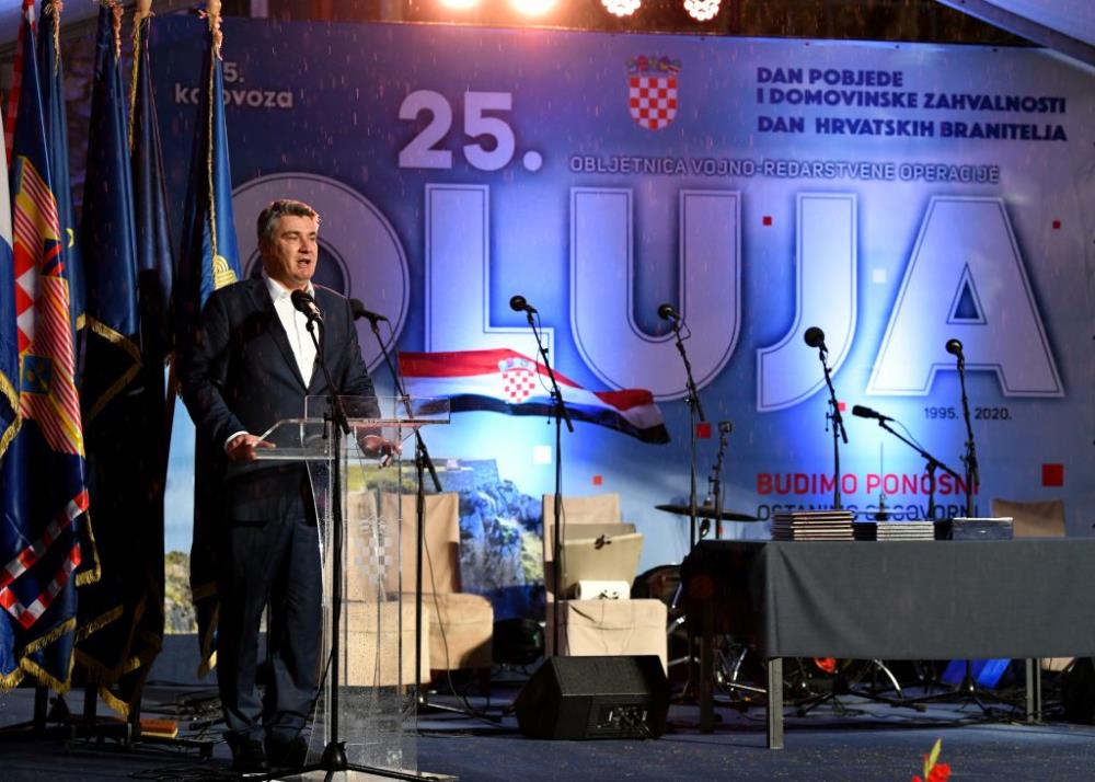Predsjednik Milanović na Kninskoj tvrđavi: Ratovi su gotovi i Hrvatska ih je za dugo razdoblje dobila